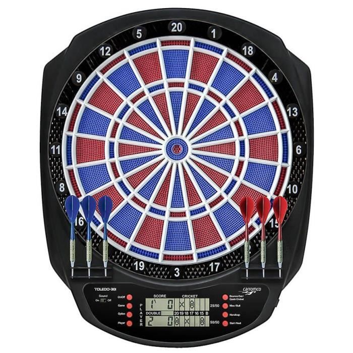 Jeu Fléchettes Électronique Electronics Carromco 301 92019 Toledo.