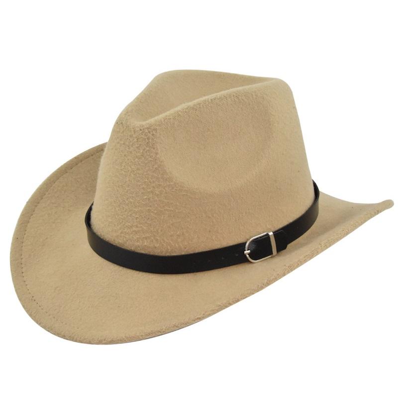 Cowboy Hats Fedora Hat For Men And Woman Winter And Autumn Felt Hat Jazz Hat
