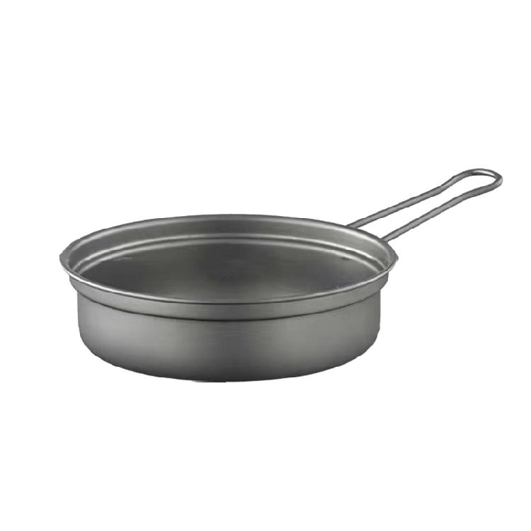 Portable Camping Pots with Lid Outdoor Frypan Camping Cookware Tableware for Camping Hiking Picnic Travel Backpacking