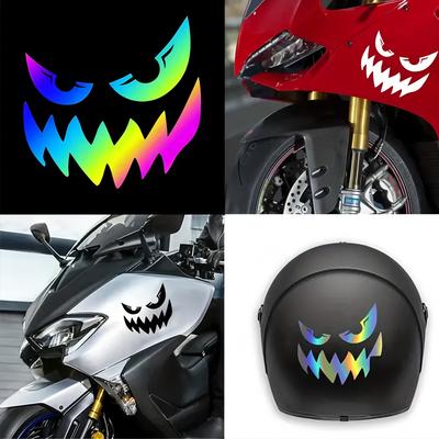 Happy and Evil Devil Smile Decals & Bumper Creative&funny Stickers for Cartoon Fans&lover,high Quality for Car Trucks Motorcycle