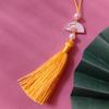 Lucky Bookmark Tassels DIY Crafts Phone Pendant Chain Clothing Pendant Tassel Car Keyring  Earrings