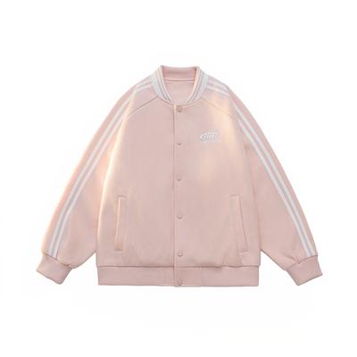 Student Dopamine Baseball Collar Jacket Men and Women's Same Spring and Autumn New Striped Couple Jacket