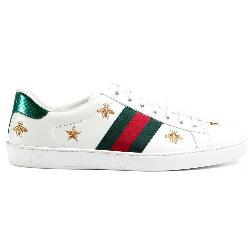 Gucci Ace Embroidered 'Bees and Stars' 386750 A38F0 9073