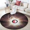 Feyenoord Rotterdam Round Area Rug,Carpet Rug for Living Room Bedroom Sofa Playroom Decor,Non-slip Floor Mat