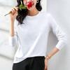 Spring Daisy Print T-shirt Long Sleeve Pullover Boutique Bottoming Shirt Casual Loose Shirt Women