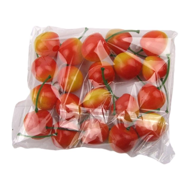 20pcs Artificial Foam Fruit Simulation Lemon Strawberry Wedding Decoration Kitchen Food Photography Props Kindergarten