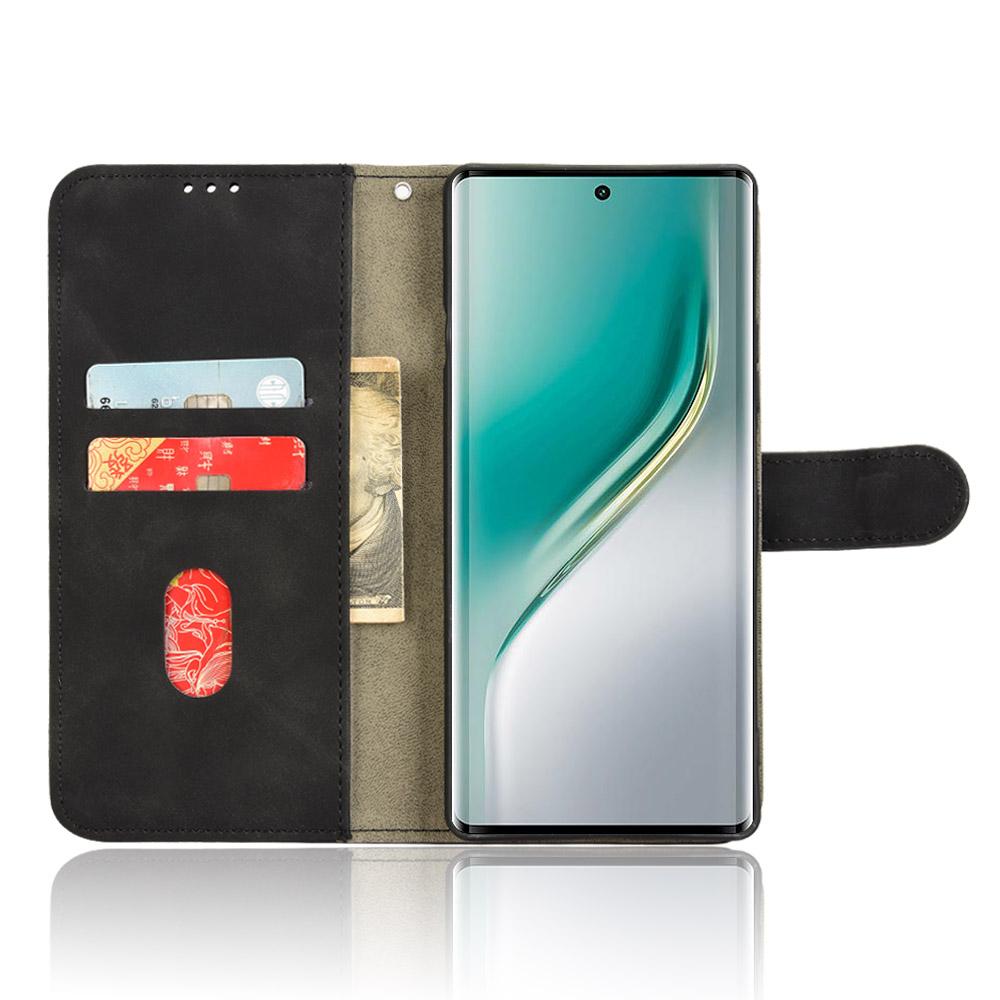 

For TECNO Camon 40 4G Leather Case Skin Feel Anti Drop Wallet Flip Phone Cover Green