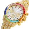 New Fashion Diamond-Studded Ladies' Watch with Calendar