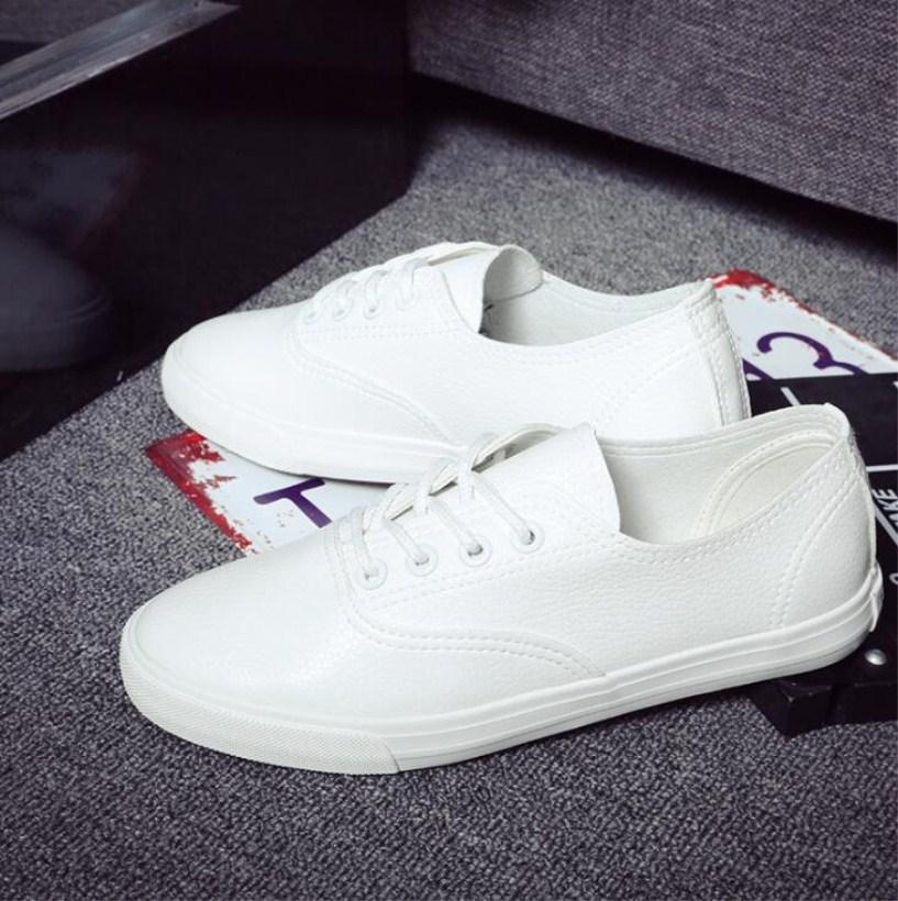 2024 New Fashion Leather Women Shoe Breathable Casual Shoes Woman Flat Shoes Zapatos Mujer ghn89