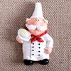 Creative Home Magnetic 3D Chef Decorative Message Sticker Board Stickers Fridge Magnets Note Holder