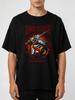 Kanes Blood OUnisex Themed Printed Tshirt Unisex Casual Pure Cotton Short Sleeved Shirt Round Neck Design Game Enthusiast