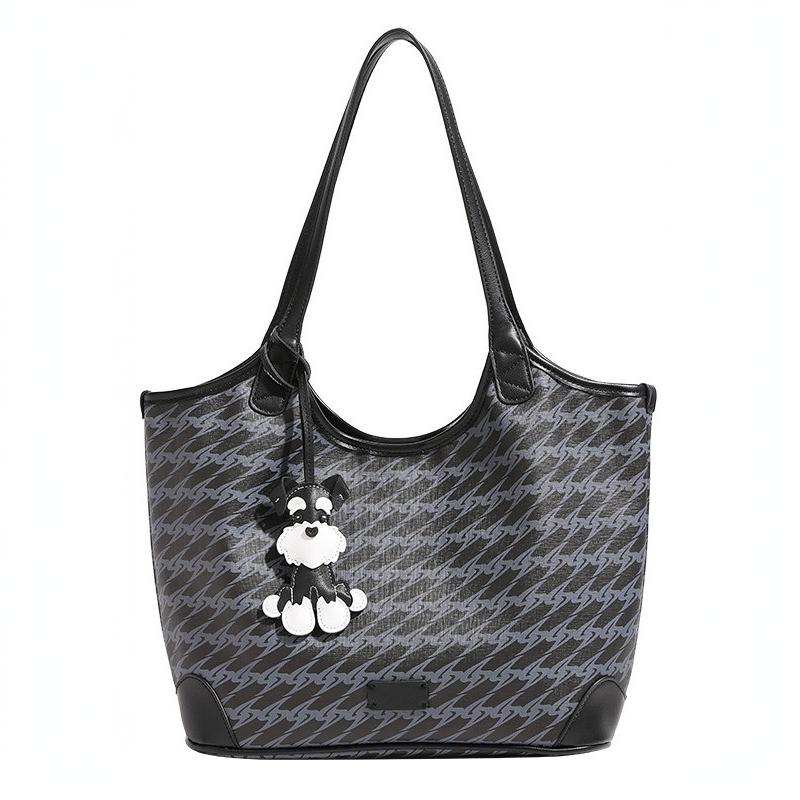 New PAYOT Synthetic Leather Tote Bag, Shoulder Bag Regular Women's Black PYJCYX5436