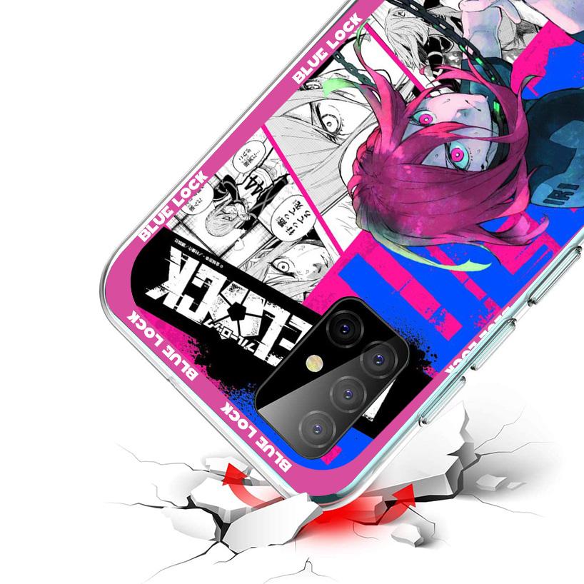 Anime Blue Lock Phone Case for Samsung Galaxy A17 A16 A15 A14 A13 A57 A56 A55 A54 A53 A37 A36 A35 A34 A33 A26 A25 A24 A23 Galaxy
