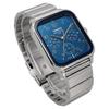 CASIO Standard Round Rectangle 24-Hour Display Multifunction Analog Men's Watch MTP-M306D-2AV Blue
