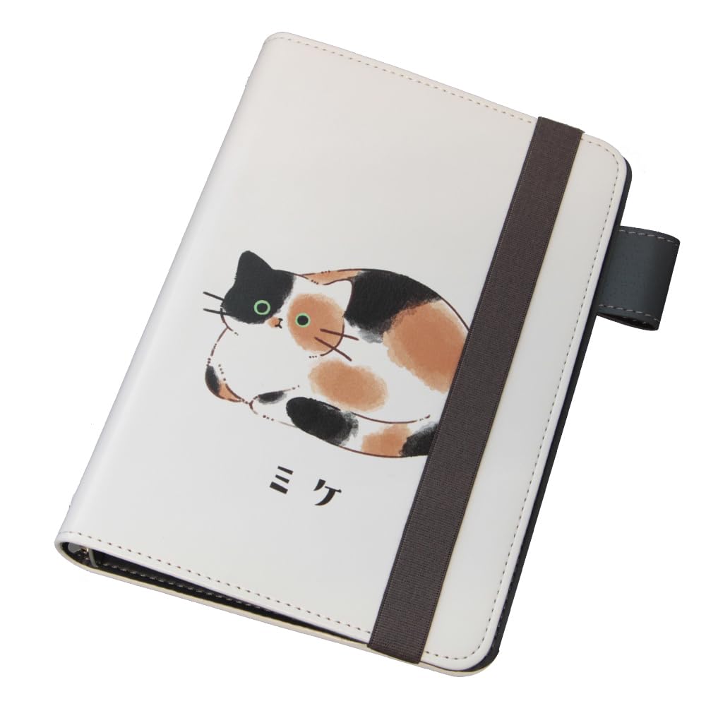 

Системный планер Библия 6 12 мм Ручка для планера Написание карточек Кот [Grand Cinq] Сменный блок, Размер, Отверстия, Кольца, Обложка, Держатель, Карман, Блокнот, [Майк (белый)]