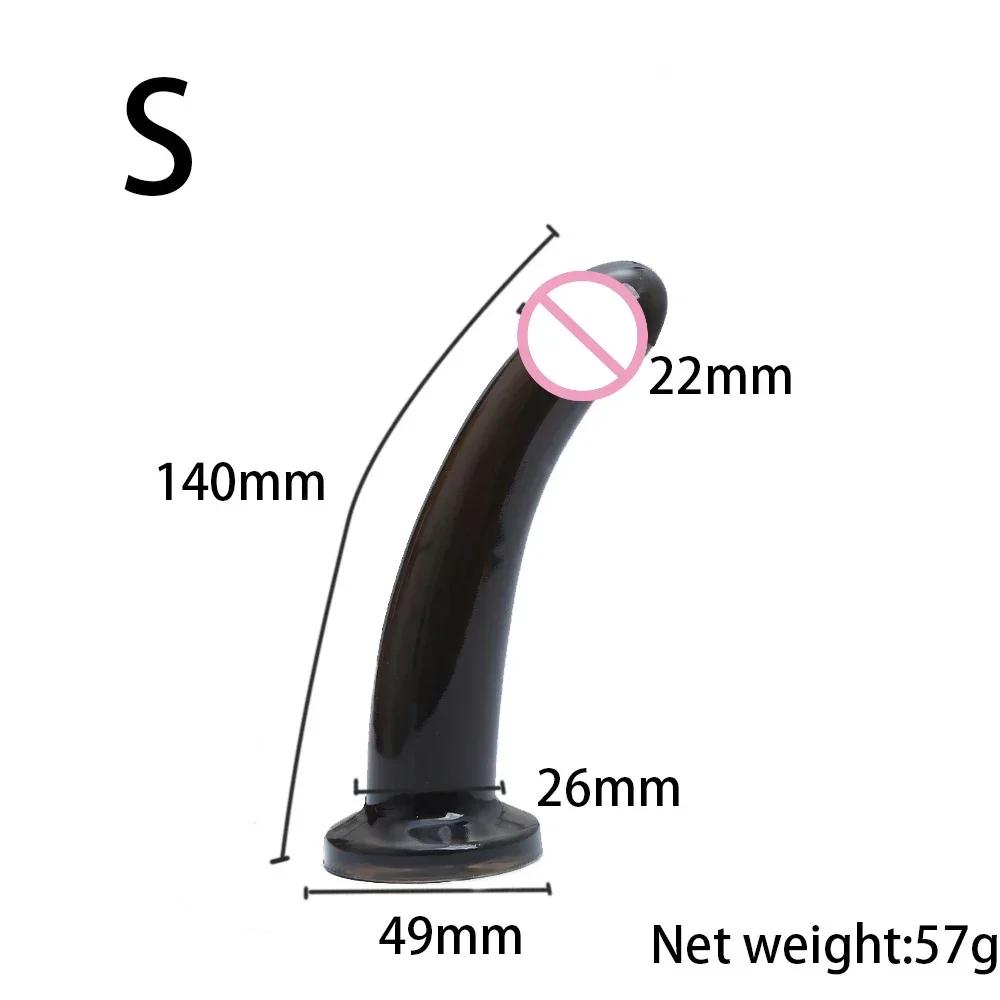 Silicon Anal Dildo Vibrators Women Butt Plug Silicon Artificial Penis Woman Sex Toy Adult Female Fantasy Dildo Toy For Gay