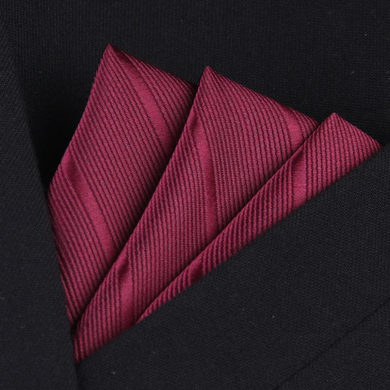 Herren Anzugtaschentuch Quadratisches Tuch Herrenhemd Taschentuch Schal Kleid Anzug Brusttuch Seidentuch Brusttuch Klein Weiß