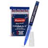 REYNOLDS TRIMAX Rollerball Pen Refills Set Pack of 1 X  4 Refills Blue 0.5 Mm Tip for Office, School & Home Writing