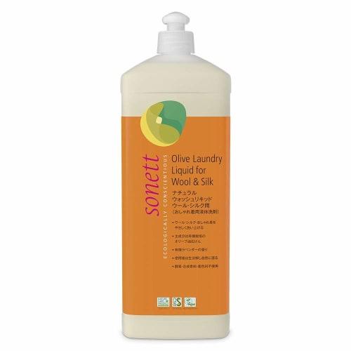 

Sonett Wash Liquid Laundry Detergent for Wool and Silk, Lavender, 1L, Gentle on Sensitive Skin, Organic, Naturally Ingredients, SNN3650