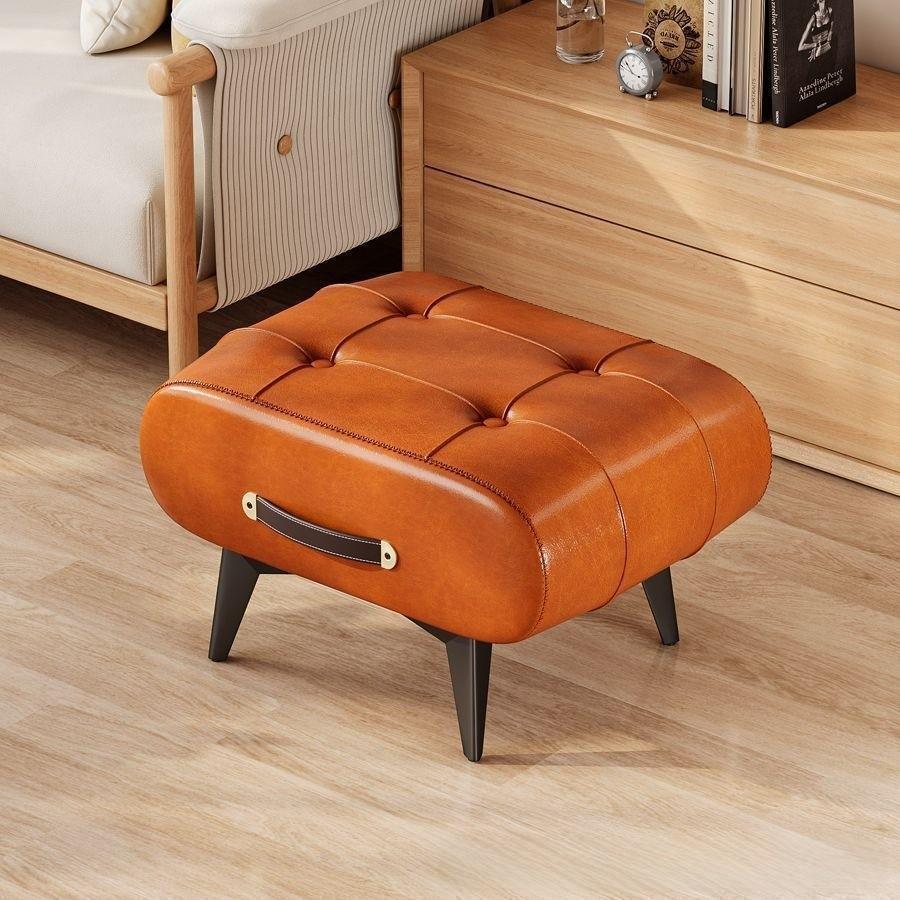 Modern Home Entryway Shoe Bench With Soft Upholstery For Kids Adults And Elderly