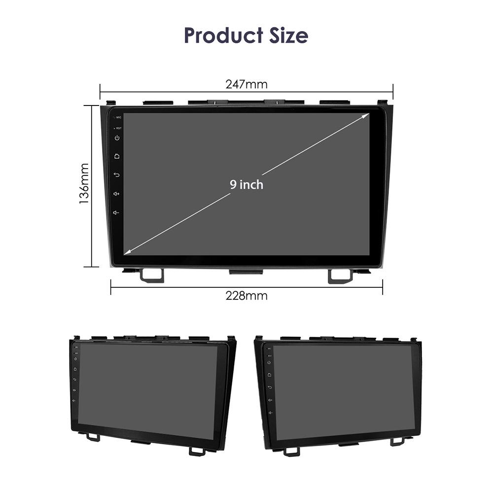Honda CRV 07-11 Android Car Navigation System with Large Screen
