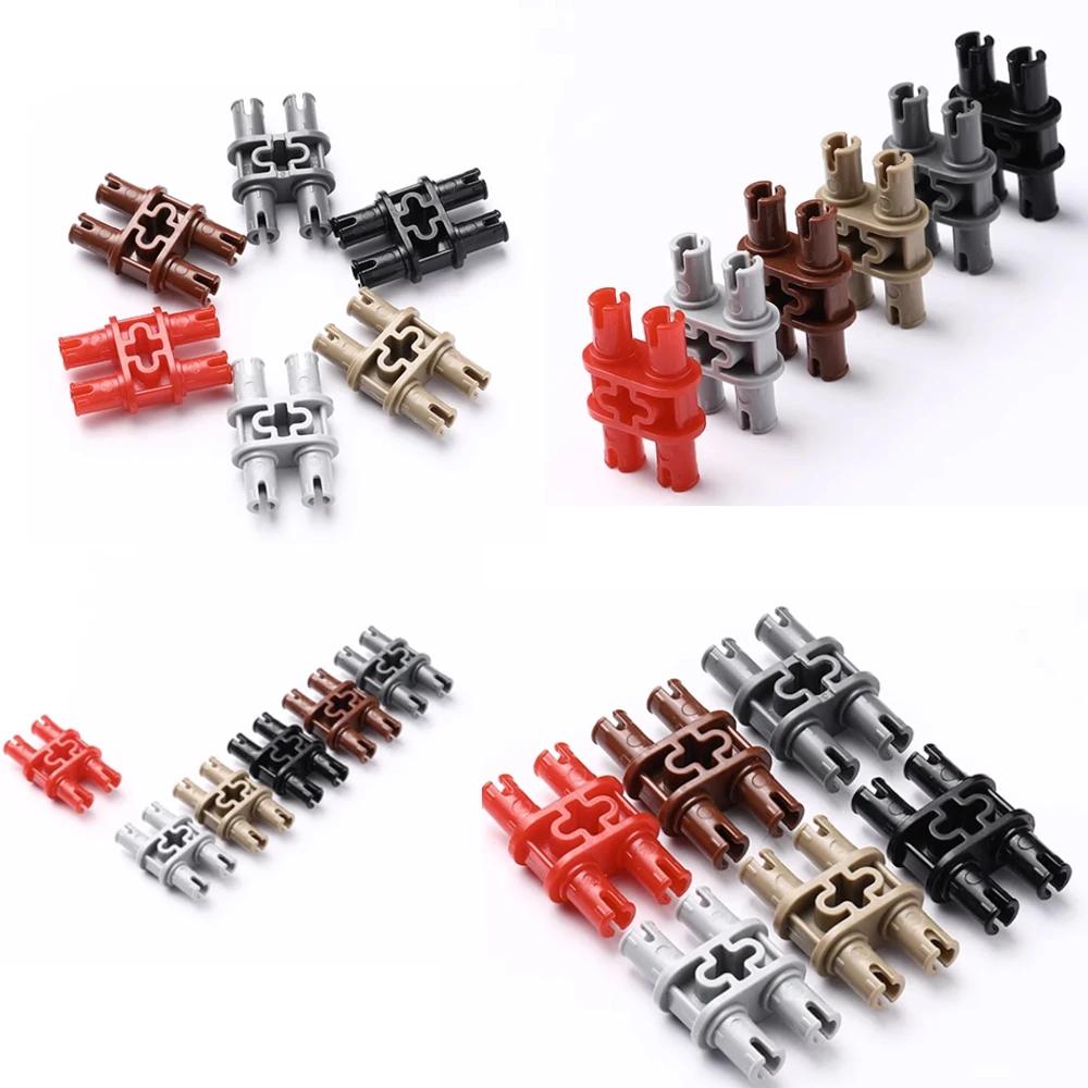 Construction Bricks DO IT YOURSELF Technical Parts Axle Pin Connectors 32034 3 32014 2853 3713 22961 14720 48496 MOC Blocks Learning Toy