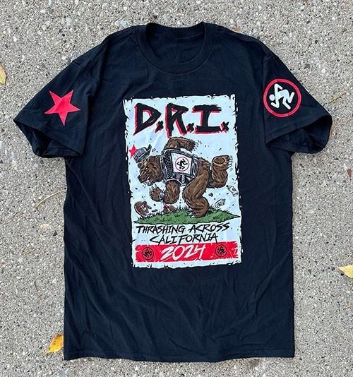 West Coast Northwest tour Dirty Rotten Imbeciles D.R.I. TShirt S-5XL 1V1217 L