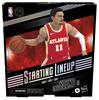 Hasbro Starting Lineup NBA Series 1 Trae Young Action Figure with Exclusive Panini Sports Trading Basketball Authentic 6-inch (15cm) Card, F8186,
