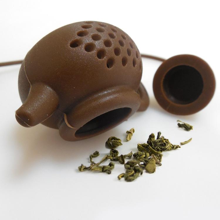 Silicone Tea Infuser for Loose Leaf Tea - Reusable Tea Strainer for Teapot and Cup