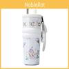 Modern Minimalist Ceramic Insulated Travel Mug With Tea Infuser For Office And Outdoors