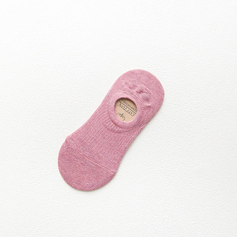 10 Pairs Invisible Summer Sporty Casual Anti-slip Women Short Socks Low Cut Boat Socks Cotton Material Seamless Young Teenagers