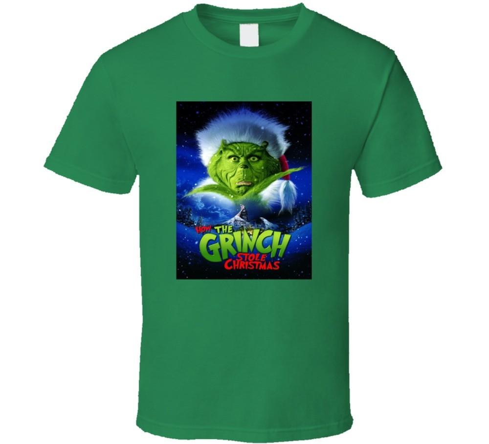 How The Grinch Stole Christmas Movie Tee Classic Holiday Film T Shirt Unisex T-Shirt XXXL