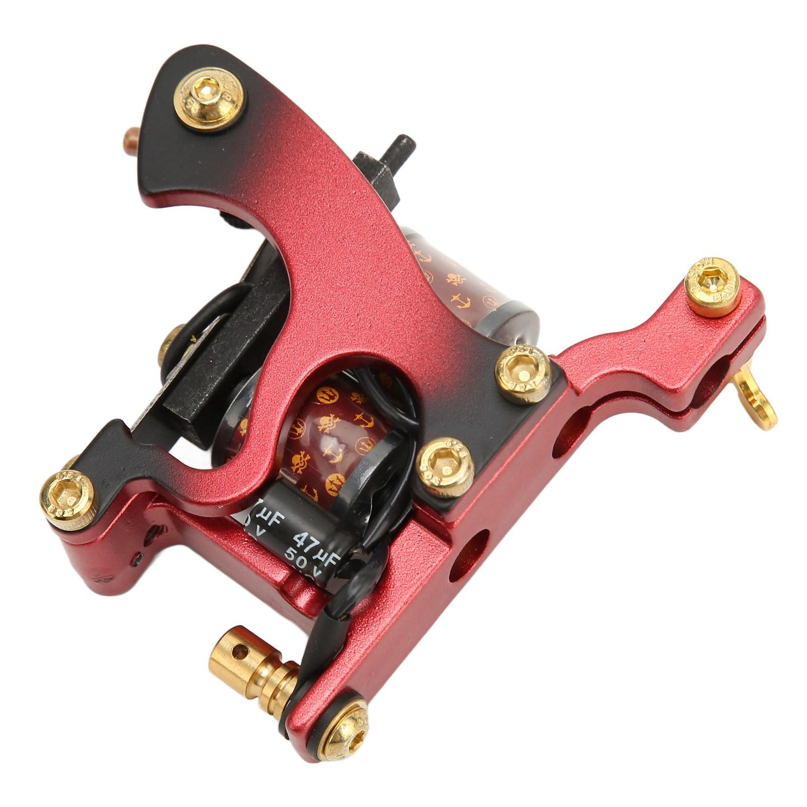 

Shader Coil Tattoo Machine 10 Wraps Copper Tattoo Coil Machine Tool for Professional Tattooists