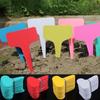 50/100Pcs Reusable Plastic Plant Markers T-type Tags Nursery Garden Decor Tags for Plants Flower Pot Tags Garden Supplies