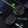 For AirPods Pro 3 XDcase Carbon Fiber Texture Earbud Case with Hook