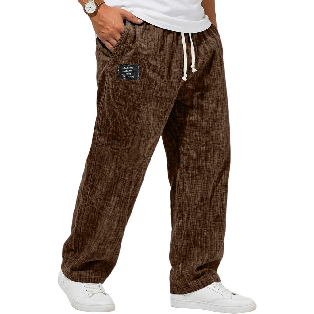 Men's Casual Color Breathable Pants for Everyday Wear