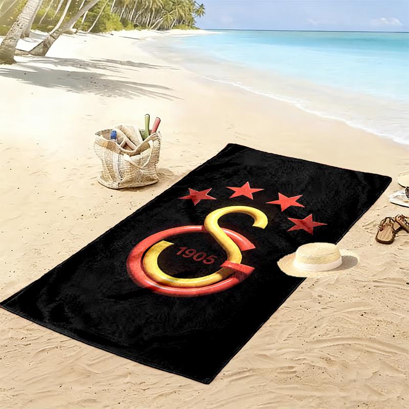 1pz Asciugamano da Spiaggia Galatasaray SK Regalo di Compleanno Ideale per la Famiglia, Un Asciugamano da Spiaggia Vivace Adatto per Attività all'Aperto