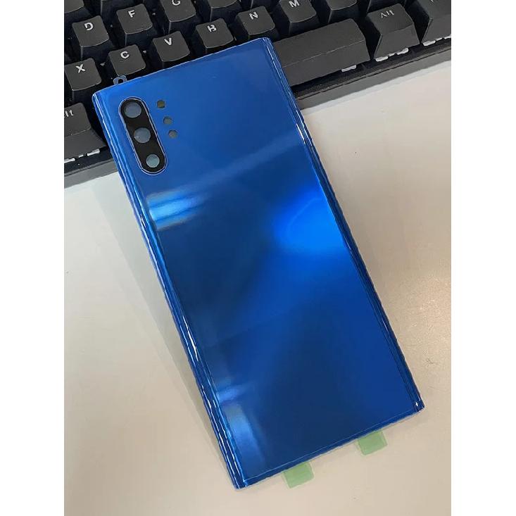 

Запасная задняя крышка корпуса для Samsung Galaxy Note 10 Note10 + Note10 Note 10 Plus, заднее стекло + инструменты For Note 10 Plus синий