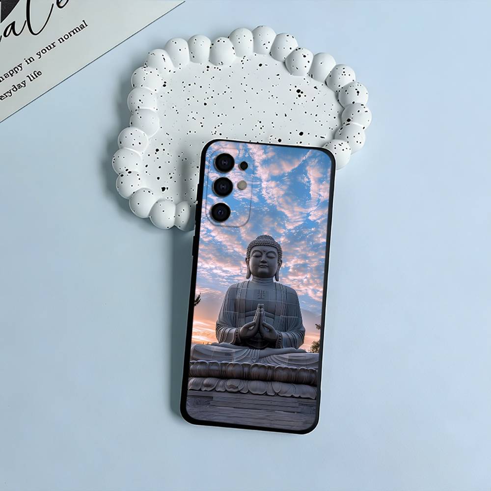

Shakyamuni Buddha Phone Case For Samsung S25,S24,S21,S22,S23,S30,Ultra,S20,Plus,Fe,Lite,Black Soft Silicone Samsung S23ULTRA5G
