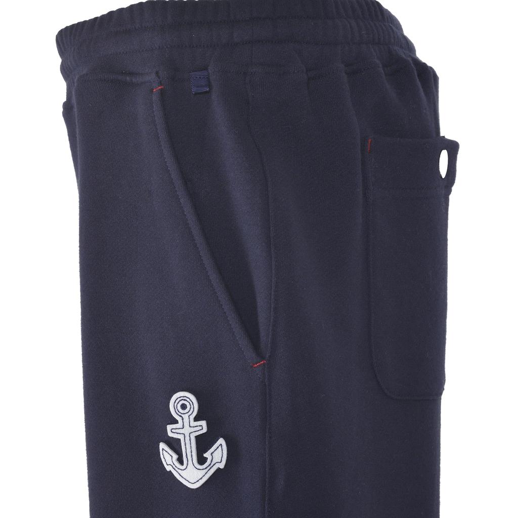 Large King Fleece Fleece Can be Set with 24210076 K [Shinakoba] Sweatpants, Size, Size, Men's, 100% Cotton, Fleece, Fleece, Parka, (Navy)