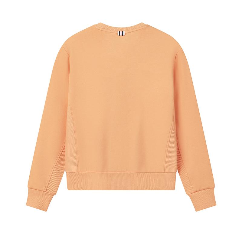 Fila Heritage Fashion Simple Classic Retro Sports Casual Versatile Comfortable Crew Neck Pullover Sweatshirt Women Sweatshirt F11W618215FOR