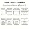 3 Pieces Of Down Printed Duvet Cover Set With Lion Pattern (1 Duvet Cover+2 Pillowcases Without Core) Soft Bedding
