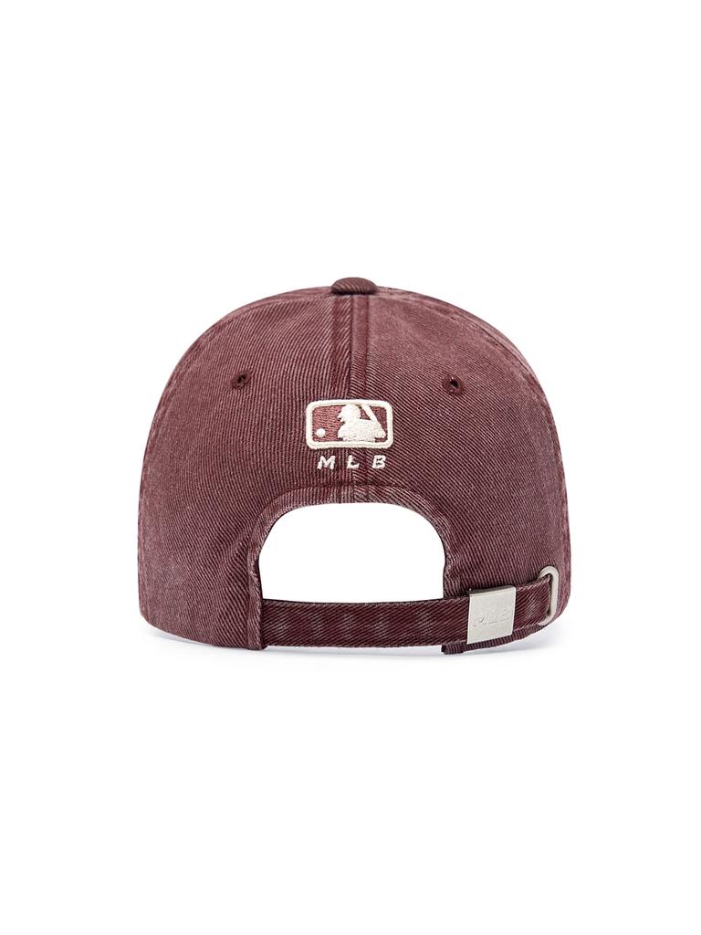 Emelbi Basic Washed Unstructured Ball Cap La (D.Wine)