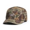 Korean Street Camouflage Embroidery Baseball Cap Female Retro Tooling Style Hip Hop Flat Edge 5-Panel Hat Peaked Cap Men