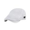 New Mesh Newsboy Caps Sun Protection Breathability British Painters Hats Solid Color Thin Berets Hat Men