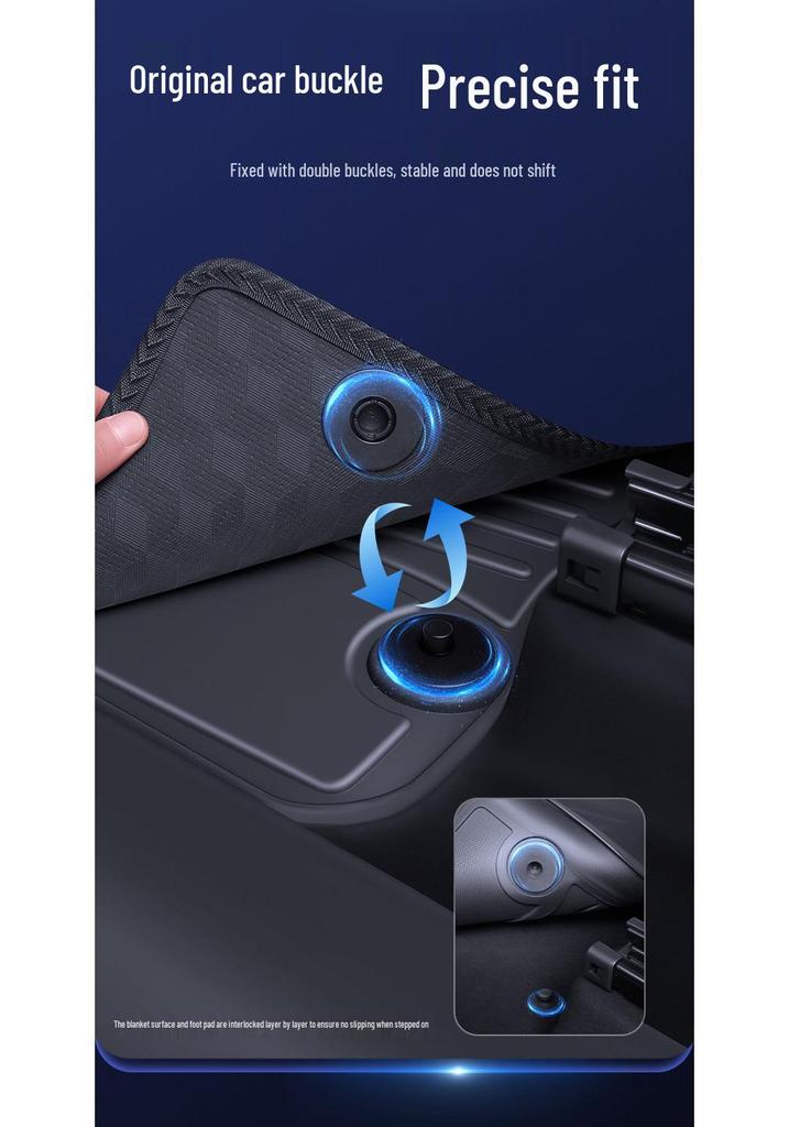Full Coverage TPE Floor Mats for 26 Chery QQ3 EV Models