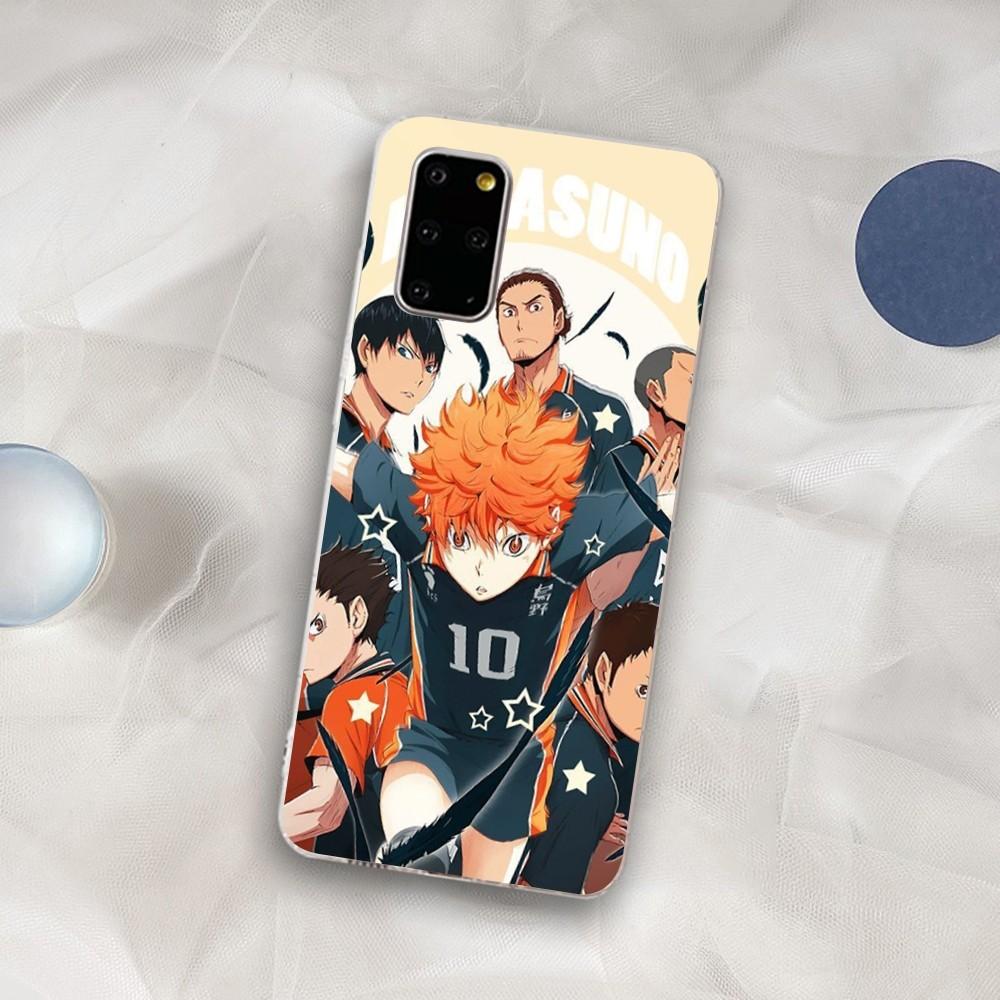 Japan Anime Volleyball Boy Haikyuu Phone Case for Samsung S21 A10