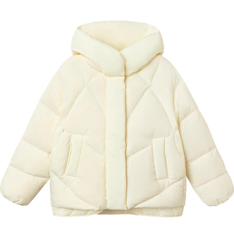 Balabala Girls' Faux 2-Piece Winter Down Jacket