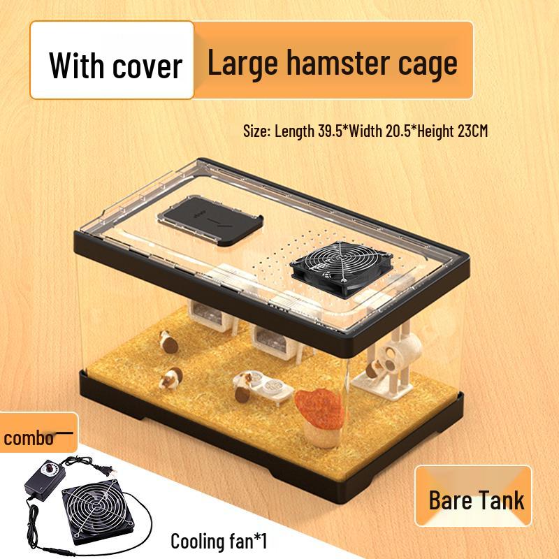 Large Acrylic Hamster & Chinchilla Cage Villa Breeding Box