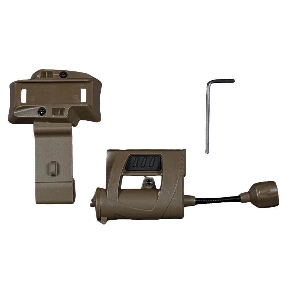 Tactical Helmet Light 3-Mode LED High-Power Flashlight Specialized for Outdoor Night Fishing Laser Hunting Lighting Equipment
